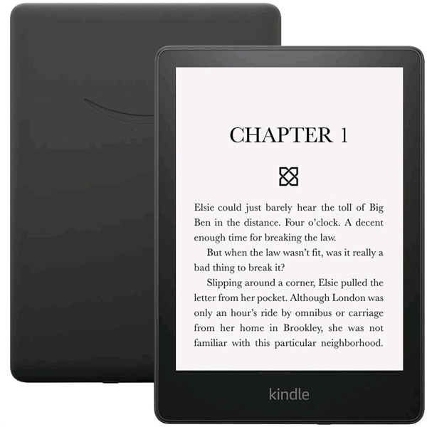 Čítačka kníh Amazon Kindle Paperwhite 5 2021, SIGNATURE edícia, 6,8" 32 GB, QI nabíjanie, bez reklám, čierna