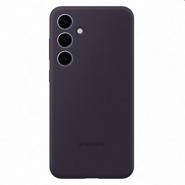 Zadný kryt Silicone Cover pre Samsung Galaxy S24 Plus, tmavofialová EF-PS926TEEGWW
