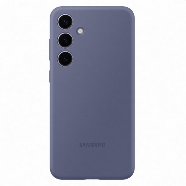 Zadný kryt Silicone Cover pre Samsung Galaxy S24 Plus, fialová EF-PS926TVEGWW