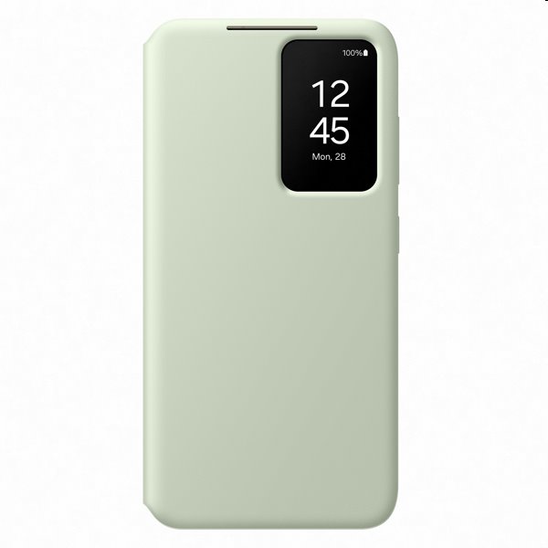 E-shop Knižkové puzdro Smart View Wallet pre Samsung Galaxy S24, svetlozelená EF-ZS921CGEGWW