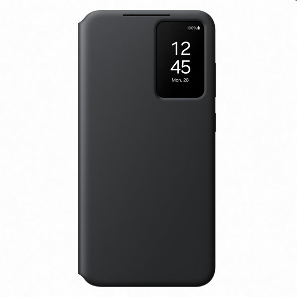 Knižkové puzdro Smart View Wallet pre Samsung Galaxy S24 Plus, čierna EF-ZS926CBEGWW