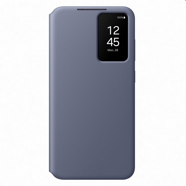 E-shop Knižkové puzdro Smart View Wallet pre Samsung Galaxy S24 Plus, fialová EF-ZS926CVEGWW