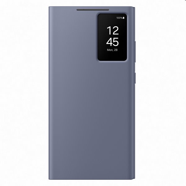 E-shop Knižkové puzdro Smart View Wallet pre Samsung Galaxy S24 Ultra, fialová EF-ZS928CVEGWW