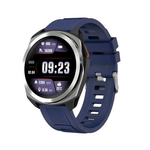 Canyon SW-83, Maverick, smart hodinky, GPS, BT, fareb. LCD displej 1,32 ", vodotes. IP68, 128 športov, modré