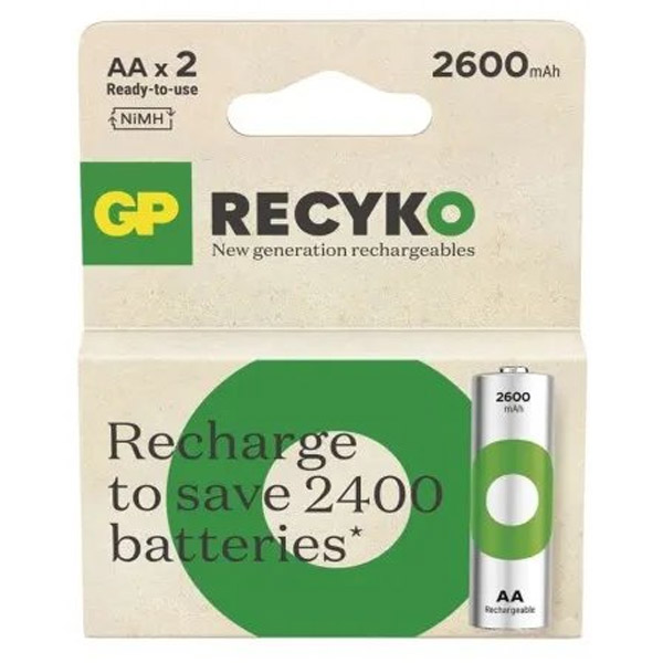 E-shop Emos GP Nabíjacia batéria ReCyko 2600 (AA) 2 ks