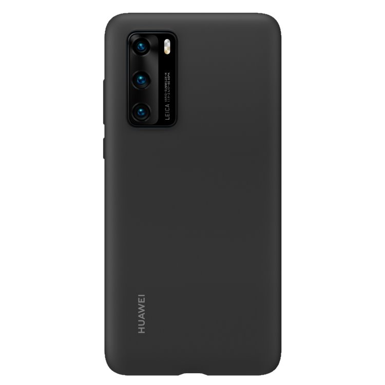 E-shop Huawei Silicone Cover P40, black - OPENBOX (Rozbalený tovar s plnou zárukou) 51993719