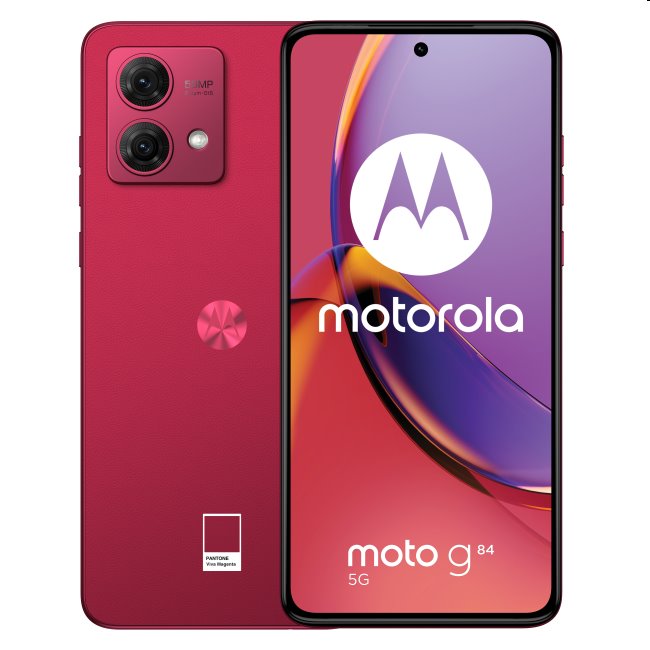 Motorola Moto G84, 12/256GB, Viva Magenta - OPENBOX (Rozbalený tovar s plnou zárukou)