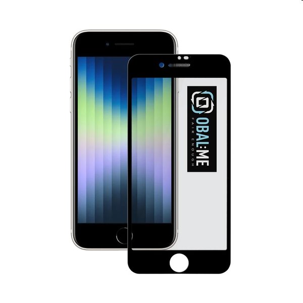 OBAL:ME 5D Ochranné tvrdené sklo pre Apple iPhone 7, 8, SE20, SE22, čierna 57983116075