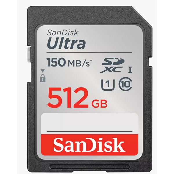 E-shop SanDisk Ultra 512 GB SD card