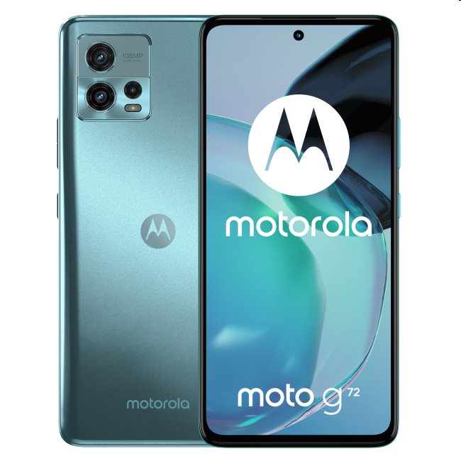 Motorola Moto G72, 8/128GB, Polar Blue, Trieda B – použité, záruka 12 mesiacov