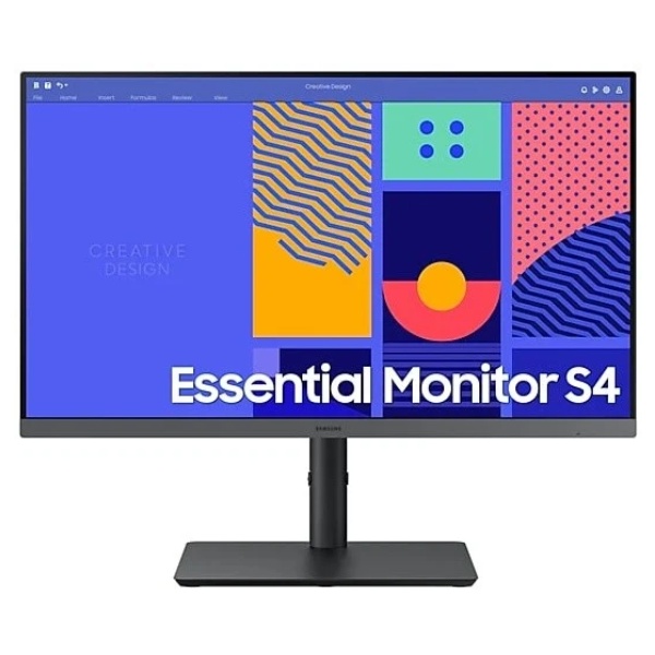 E-shop Samsung Essential S4 24" S432GC IPS FHD monitor, čierny
