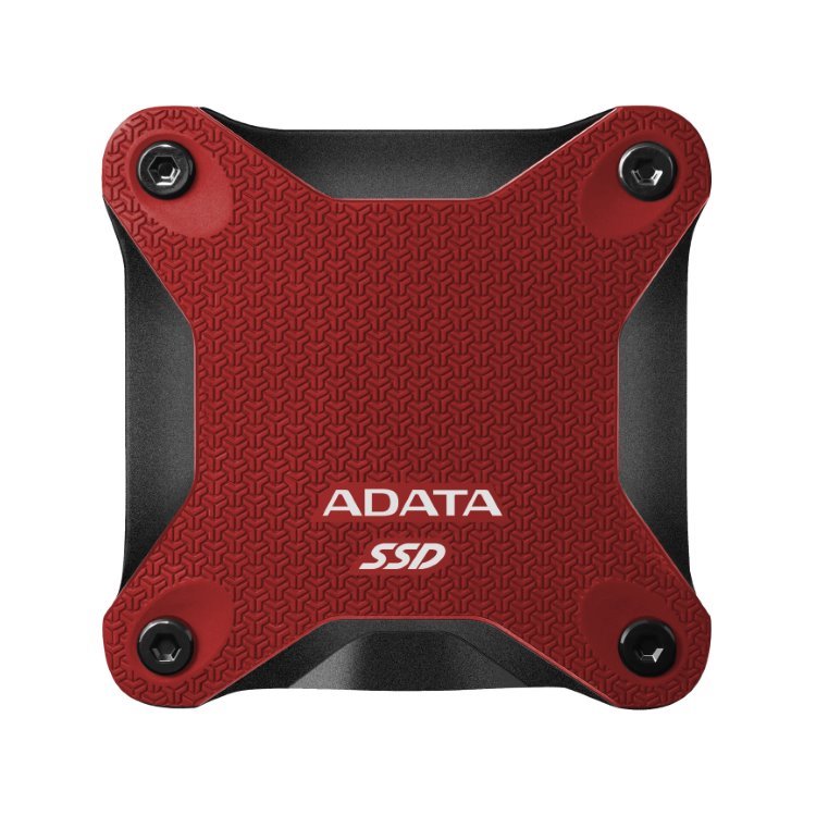 A-Data SSD SD600Q, 480GB, USB 3.2 - rýchlosť 440/430 MB/s (ASD600Q-480GU31-CRD), Red