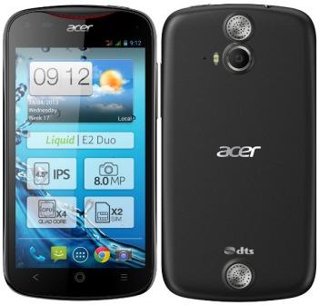 Acer Liquid E2, 4GB | Black, Trieda B - použité, záruka 12 mesiacov