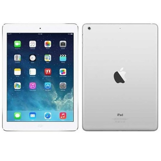 Apple iPad Air (1), 16GB, strieborná, Trieda A - použité, záruka 12 mesiacov