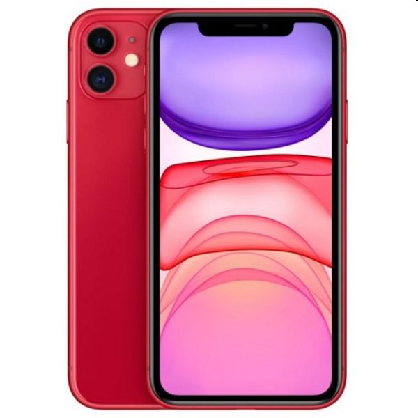 Apple iPhone 11 128GB red, červená