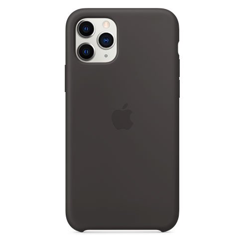 Apple iPhone 11 Pro Silicone Case, black MWYN2ZM/A