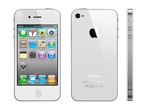 Apple iPhone 4S, 8GB, biela, Trieda A - použité, záruka 12 mesiacov