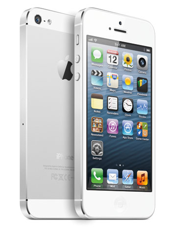 Apple iPhone 5, 32GB, biela, Trieda C - použité, záruka 12 mesiacov