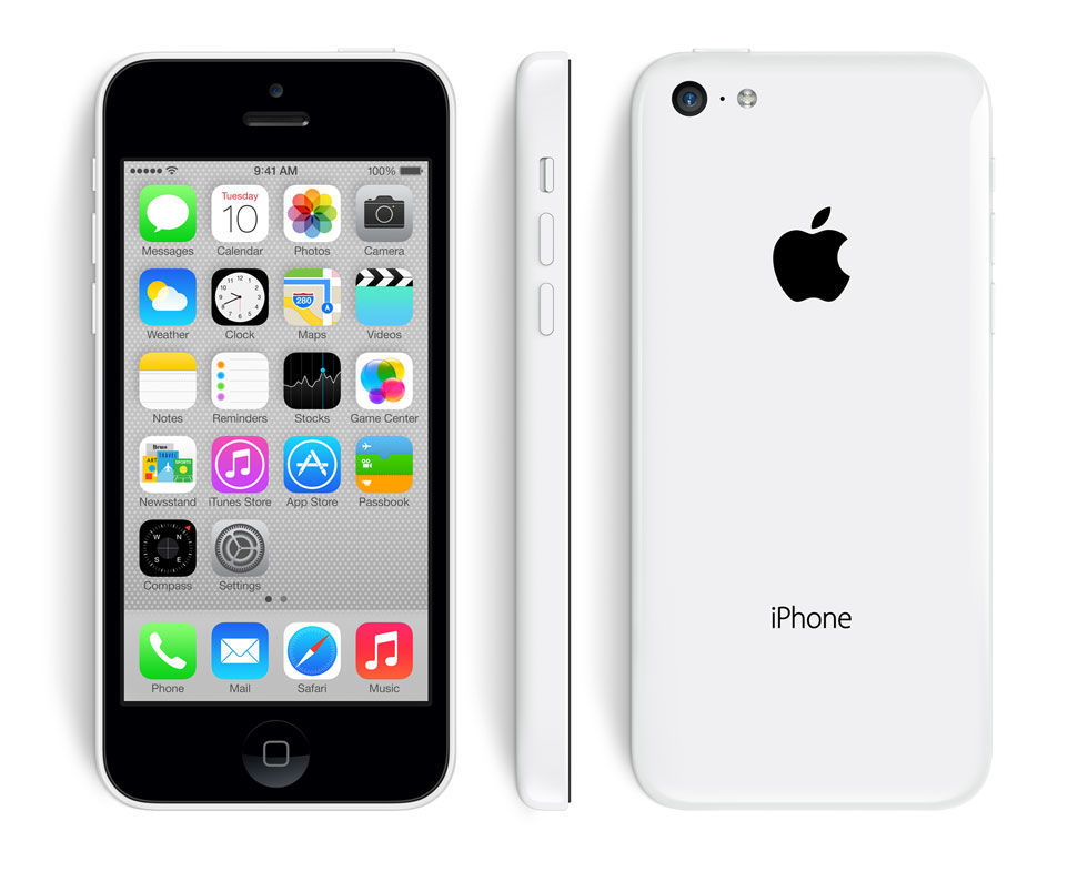 Apple iPhone 5C, 16GB, biela, Trieda C - použité, záruka 12 mesiacov