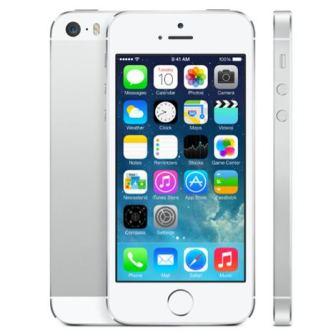 Apple iPhone 5S, 16GB, NEFUNGUJE TOUCH ID, strieborná, Trieda B - použité, záruka 12 mesiacov