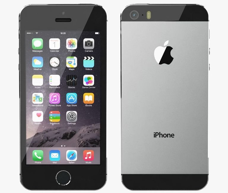 Apple iPhone 5S, 64GB, sivá, Trieda A - použité, záruka 12 mesiacov