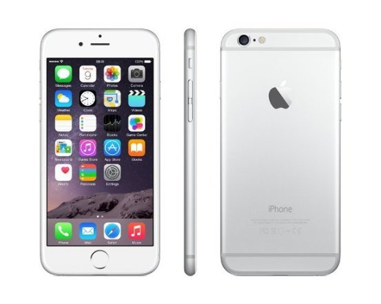 Apple iPhone 6, 128GB, strieborná, Trieda A+ - použité, záruka 12 mesiacov