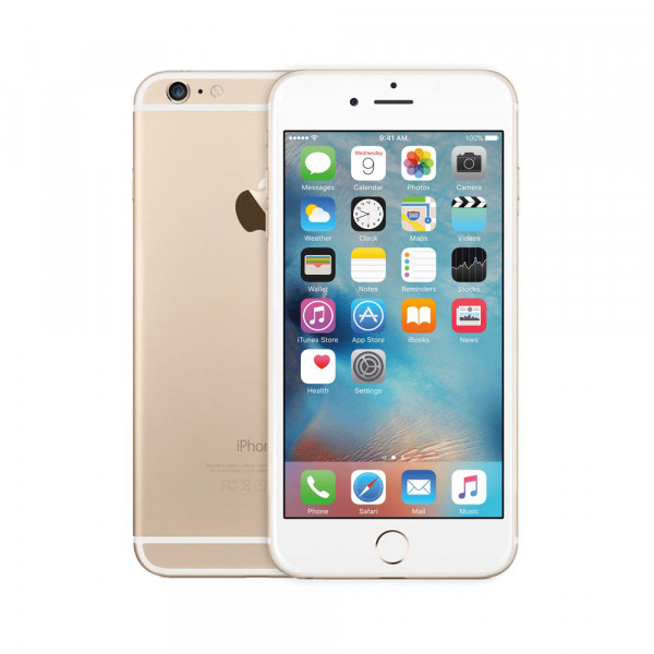 Apple iPhone 6, 16GB, NEFUNGUJE TOUCH ID, zlatá, Trieda A - použité, záruka 12 mesiacov