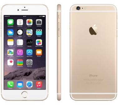 Apple iPhone 6 Plus, 16GB, NEFUNGUJE TOUCH ID, zlatá, Trieda C - použité, záruka 12 mesiacov