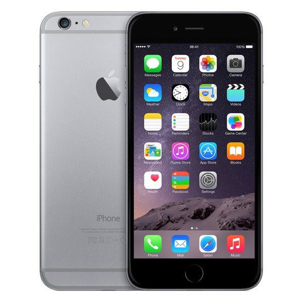 Apple iPhone 6 Plus, 16GB, kozmická sivá, Trieda C - použité, záruka 12 mesiacov