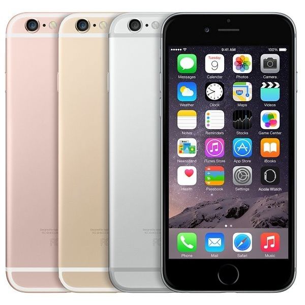 Apple iPhone 6S, 128GB, zlatá, Trieda B - použité, záruka 12 mesiacov