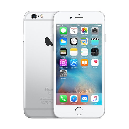 Apple iPhone 6S, 128GB, strieborná, Trieda A - použité, záruka 12 mesiacov