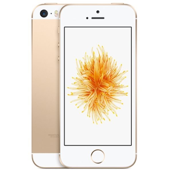 Apple iPhone SE, 128GB, zlatá, Trieda A - použité, záruka 12 mesiacov