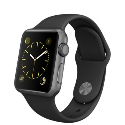 Apple Watch SPORT, 42mm | Space Gray, Trieda B - použité, záruka 12 mesiacov