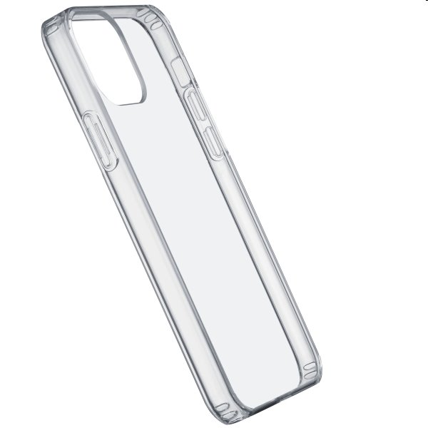 CellularLine Clear Duo zadný kryt s ochranným ramčekom pre iPhone 12 Pro Max, transparentná