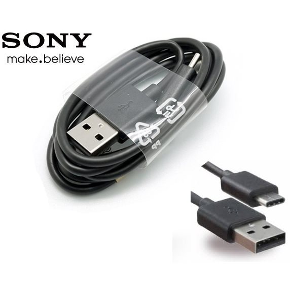 Dátový a nabíjací kábel Sony UCB-20 s USB C konektorom 8595642248436