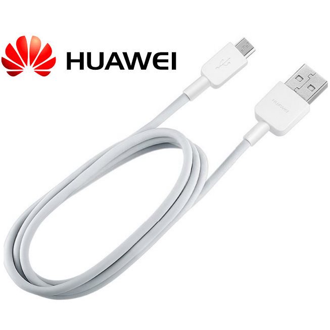Originálny dátový kábel Huawei pre Váš smartfón alebo tablet s MicroUSB konektorom, White 8592118045490