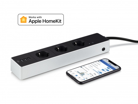 Elgato Eve Energy Strip - inteligetná trojitá zásuvka Apple HomeKit