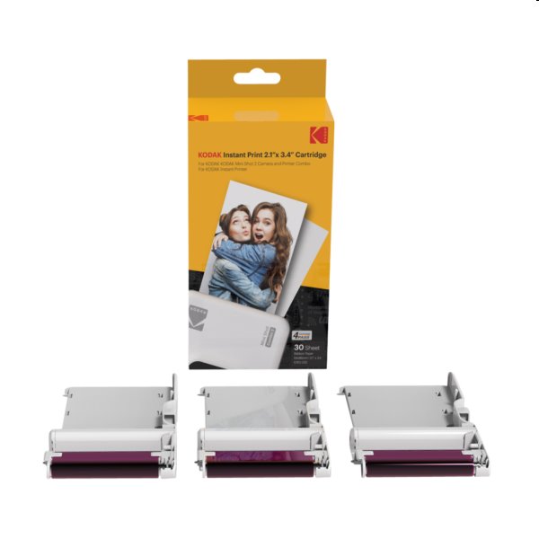 Fotopapier Kodak Cartridge 2,1 x 3,4" 30-pack