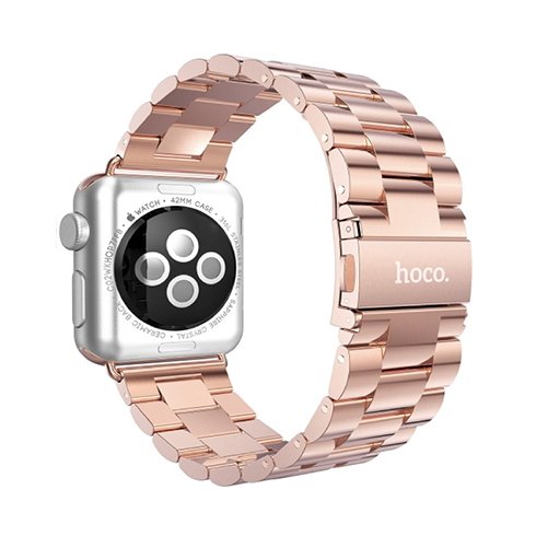 E-shop HOCO remienok Premium Edition pre Apple Watch 42/44 mm - Rose Gold