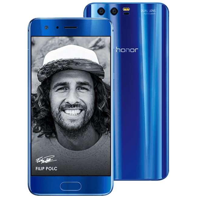 Honor 9, 64GB, Dual SIM, Sapphire Blue, Trieda A+ - použité, záruka 12 mesiacov