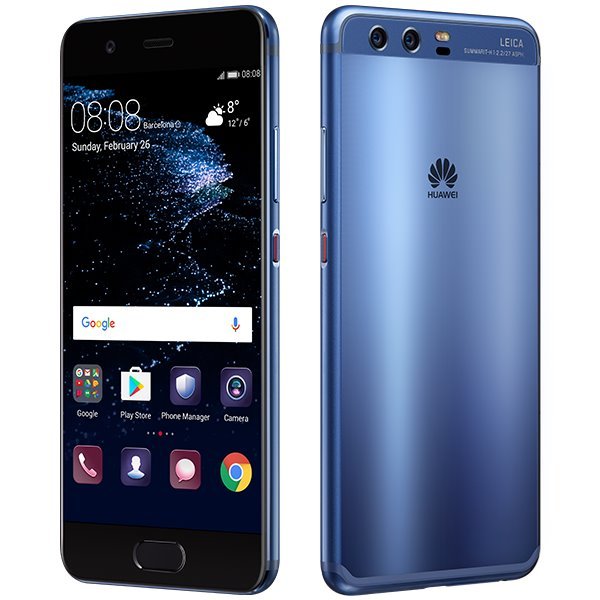 Huawei P10, Single SIM, 64GB, Dazzling Blue, Trieda B  - použité, záruka 12 mesiacov