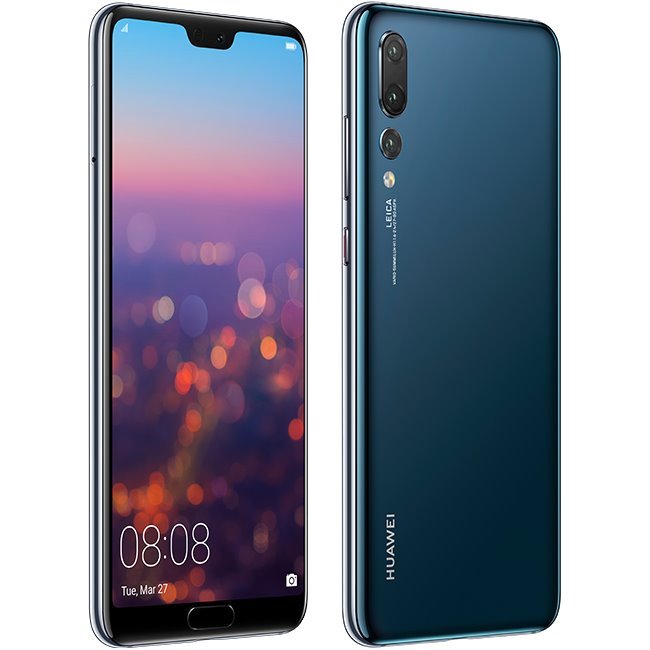 Huawei P20 Pro, Dual SIM, Midnight Blue, Trieda A - použité, záruka 12 mesiacov