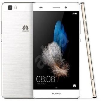 Huawei P8 Lite, 16GB, Single SIM, biela, Trieda B - použité, záruka 12 mesiacov