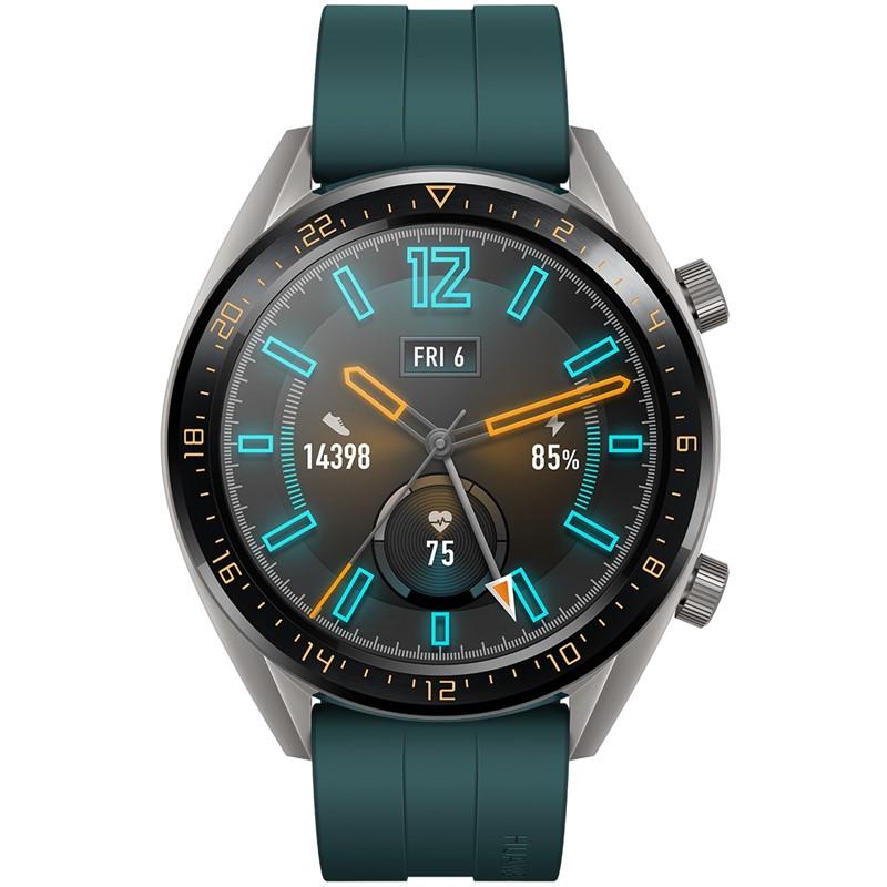 Huawei Watch GT Sport, Titanium Grey, Trieda A - použité, záruka 12 mesiacov