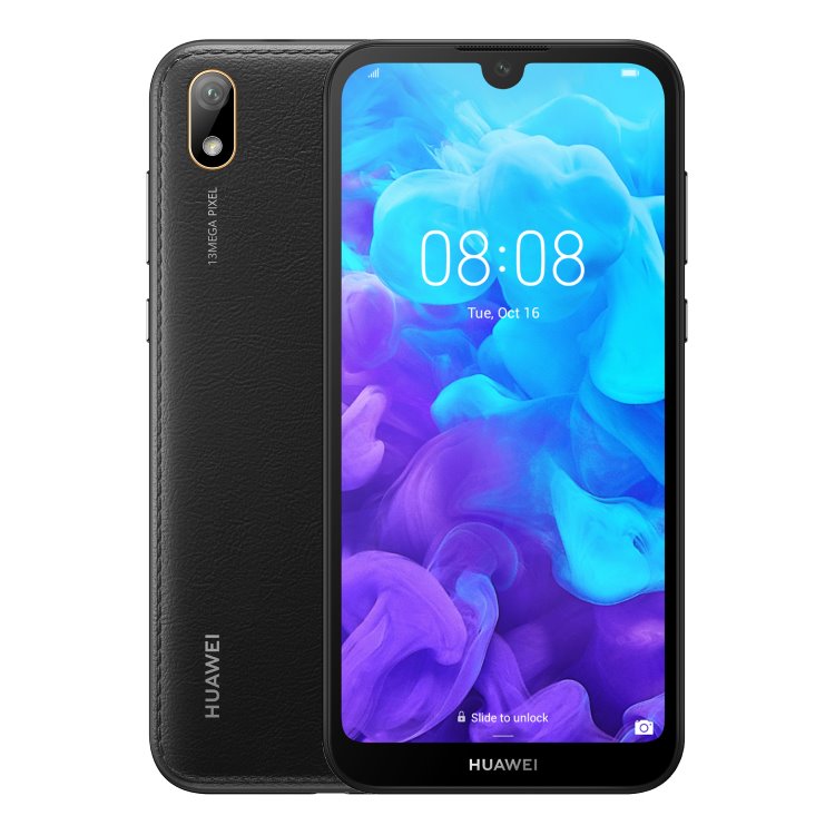 Huawei Y5 2019, Dual SIM, Modern Black - nový tovar, neotvorené balenie