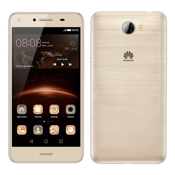 Huawei Y5II, 8GB, Sand Gold, Trieda A - použité, záruka 12 mesiacov