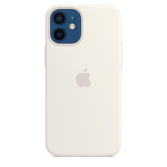 Apple iPhone 12 | 12 Pro Silicone Case with MagSafe, white MHL53ZM/A