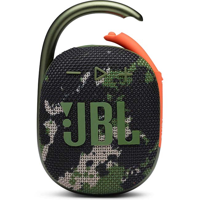 JBL Clip 4 bezdrôtový prenosný reproduktor, vojenský vzor JBLCLIP4SQUAD