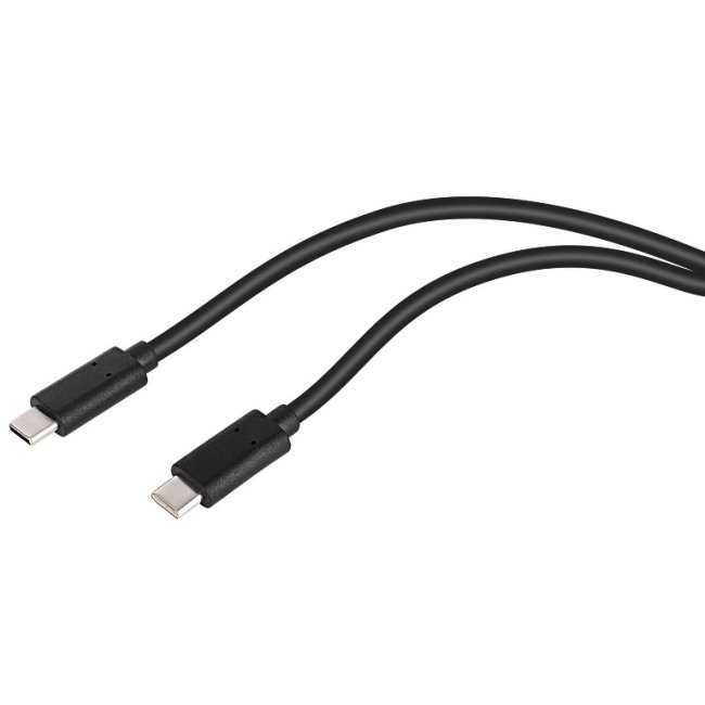 Kábel Speedlink USB-C/ USB-C, 1m, čierna SL-180023-BK