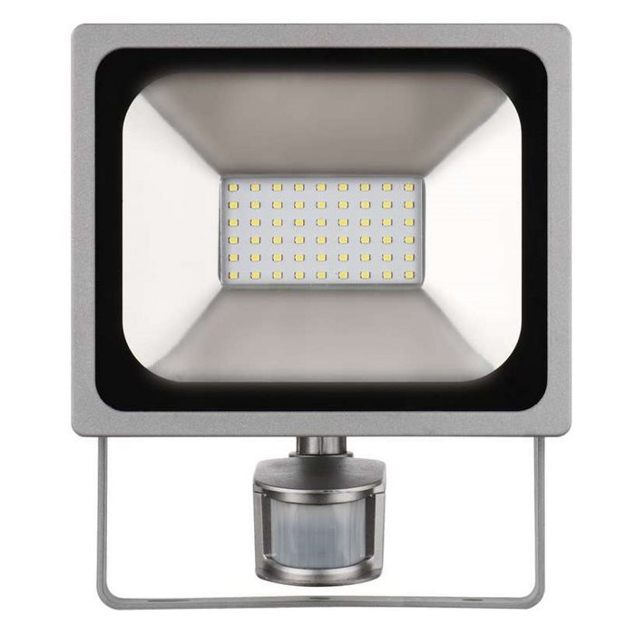 LED reflektor PROFI - 30W - svietivosť 2 400 Lúmenov, biela - 4 000K so senzorom pohybu